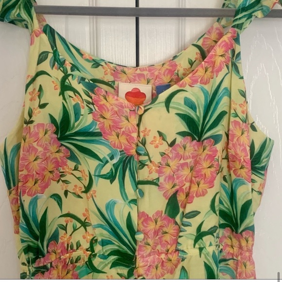 🌺Farm Rio Ruffled Floral Tank - Picture 6 of 14